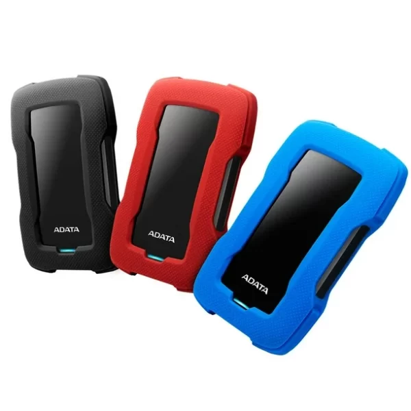 ADATA HD330-1 TERA EXTERNO -2.5 NEGRO azul rojo -ANTIGOLPES